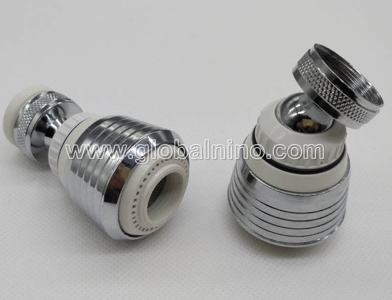 dual function kitchen faucet swivelling aerator